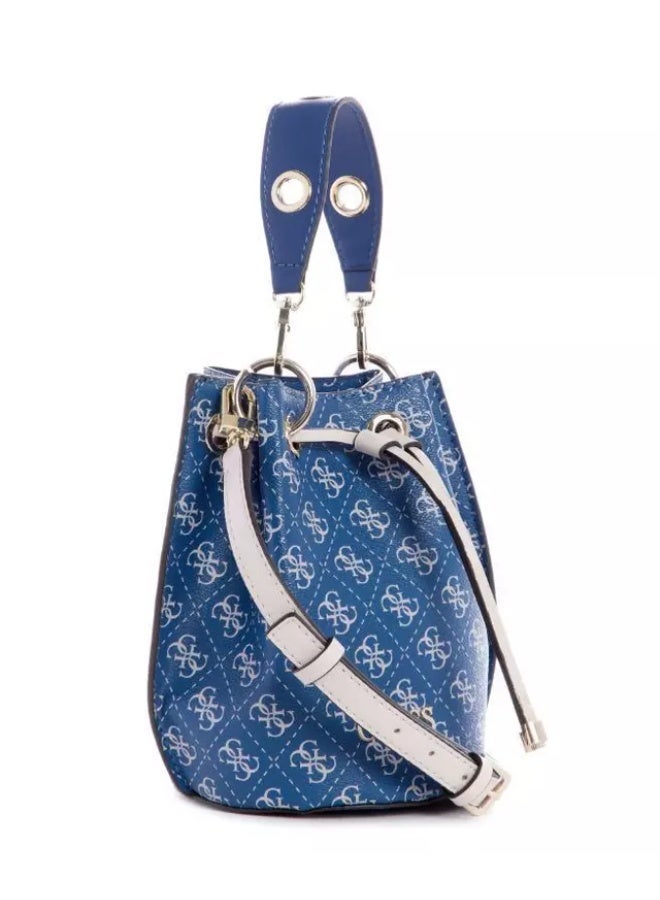Guess Washington Mini Handbag – Blue, Stylish Everyday Design - Image 2
